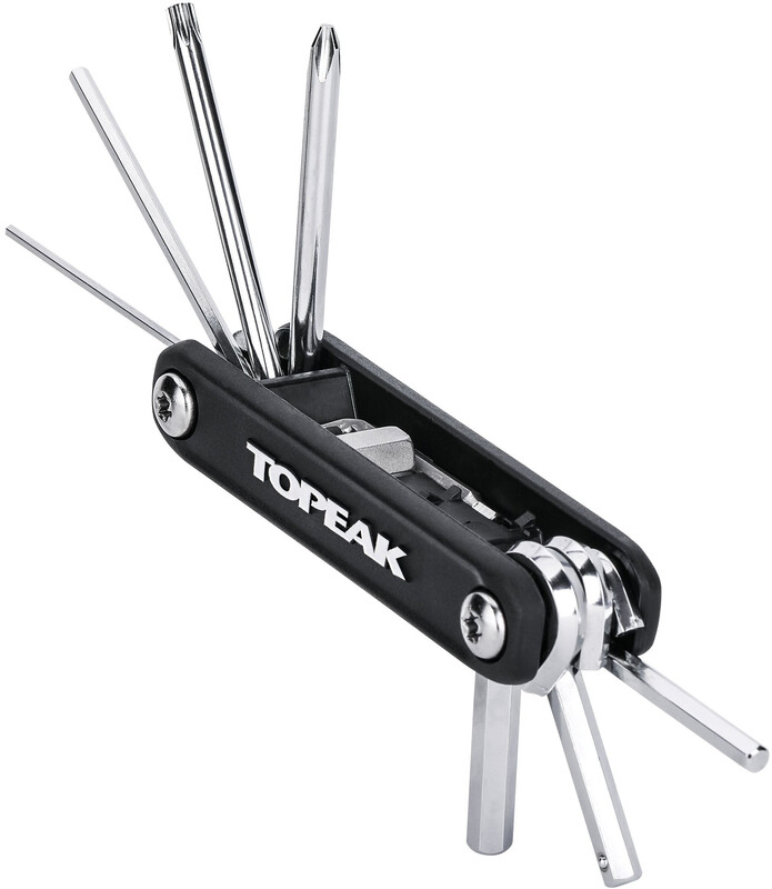 Topeak X-Tool+ Narzędzie wielofunkcyjne, black 2021 Narzędzia wielofunkcyjne i mini narzędzia 15400053