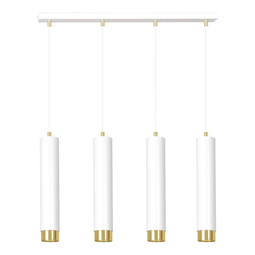Emibig Albio lampa wisząca 6-punktowa biała 145/6 145/6