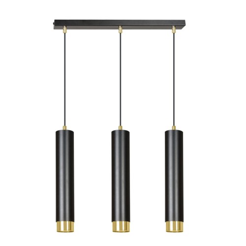 Emibig KIBO 3 BL/GOLD 644/3 lampa wisząca 3x30W/GU10 IP20 644/3