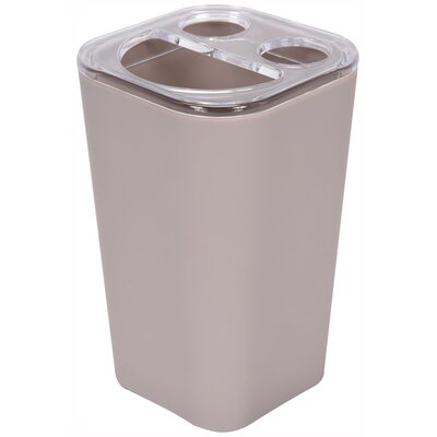 FALA Kubek na szczoteczki Cuboid Beżowy