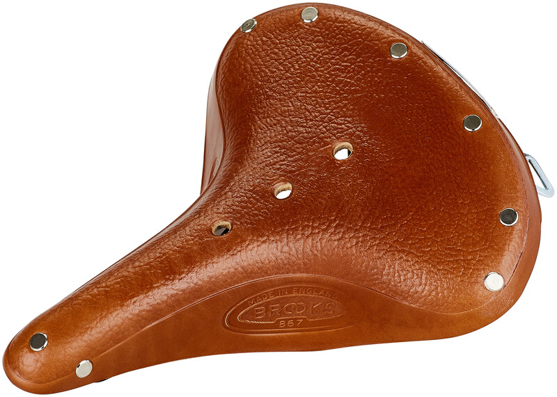 Brooks B67 siodełko rowerowe, brązowy, jeden rozmiar B427HS A07203