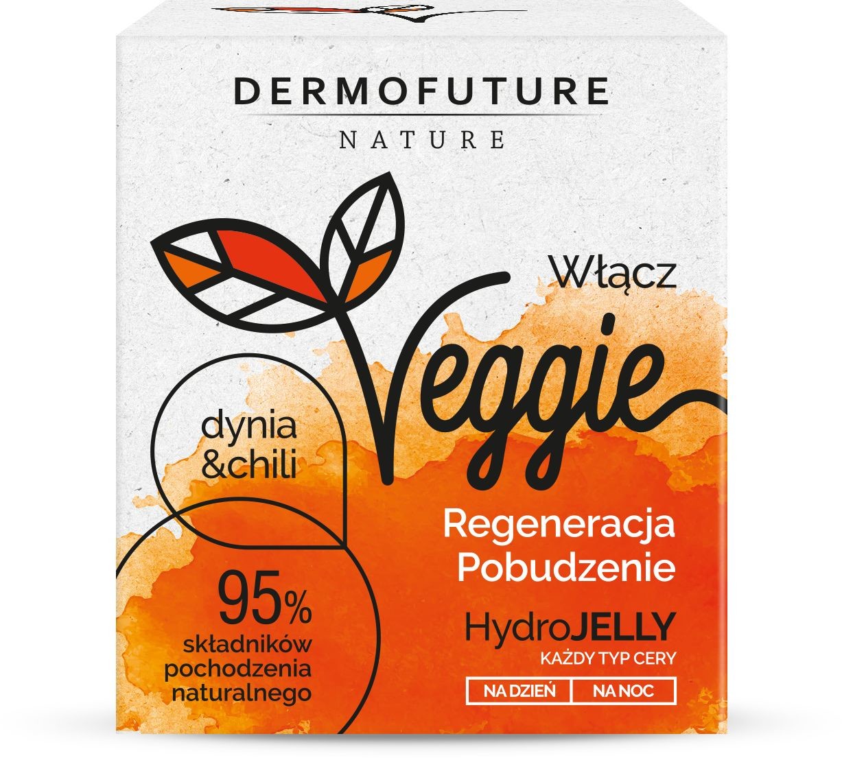 DermoFuture Veggie Hydrojelly Żel-Krem Dynia i Chili 50ml DERF-6100