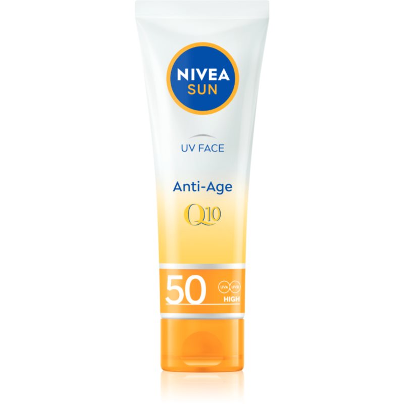 Nivea Sun Anti Age Q10 krem ochronny filtr 50