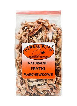 Herbal Pets Naturalne Frytki Marchewkowe 100g