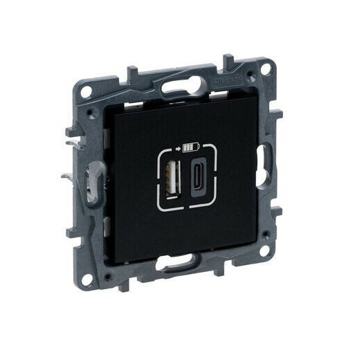 Legrand Gniazdo Usb Niloe Step 863540 A+C czarne