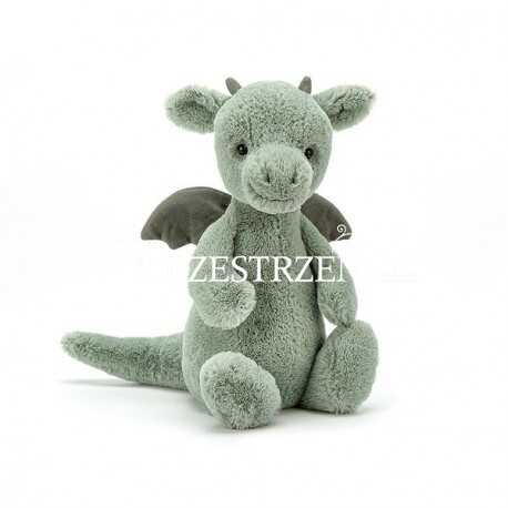 Jellycat MASKOTKA PLUSZOWA Smok Bashful - 51 cm BAH2DGN