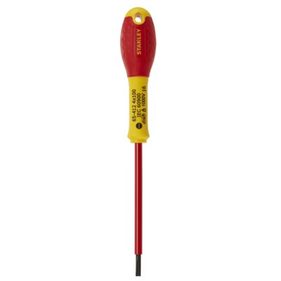 Stanley wkrętak FatmaxR płaski poszerzony dla elektryków pł 4 x 100 mm (1-65-412)