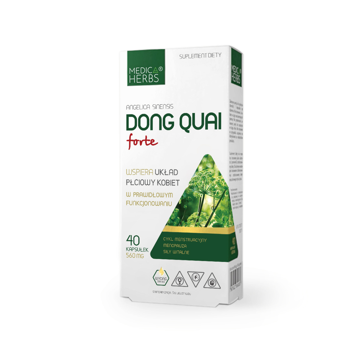 Brak Medica Herbs Dong Quai (Dzięgiel chiński) 5907622656781