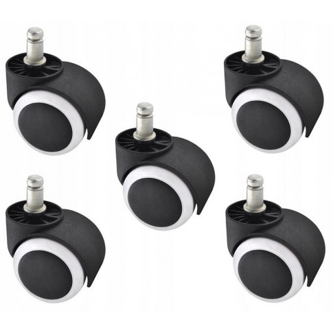 Kółka kauczukowe do foteli obrotowych H3-R74