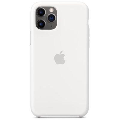 Apple Etui Silicone Case do iPhone 11 Pro białe