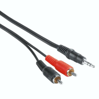 Hama Kabel Jack 3.5 mm 2xCinch 2.0 m