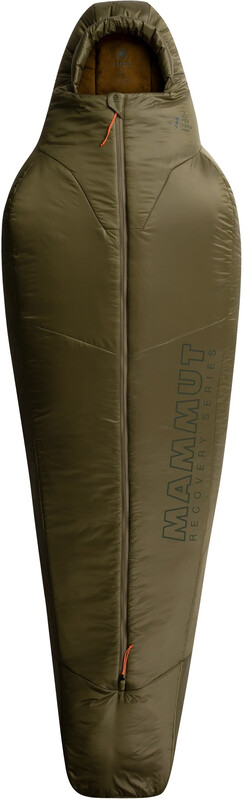 Mammut Perform Fiber Bag Śpiwór -7C L Mężczyźni, olive Mid Zipper 2020 Śpiwory 2410-02610-4072-115