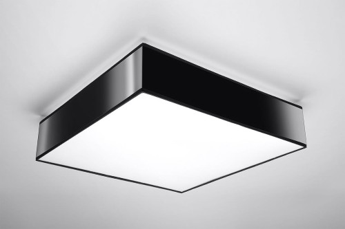 Sollux Lighting Plafon HORUS 55 czarny