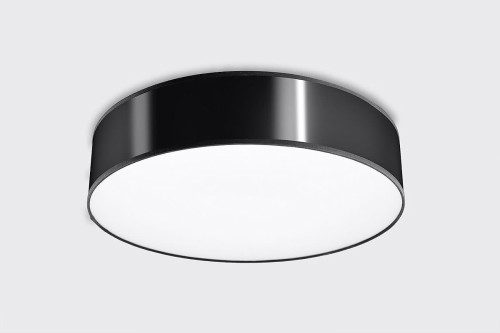 Sollux Lighting Plafon ARENA 55 czarny