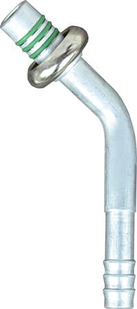 OPTIMA Złącze męskie spring lock 45 stopni nr 6 aluminium AC.120.041