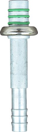 OPTIMA Złącze męskie spring lock 180 stopni nr 6 aluminium AC.120.040