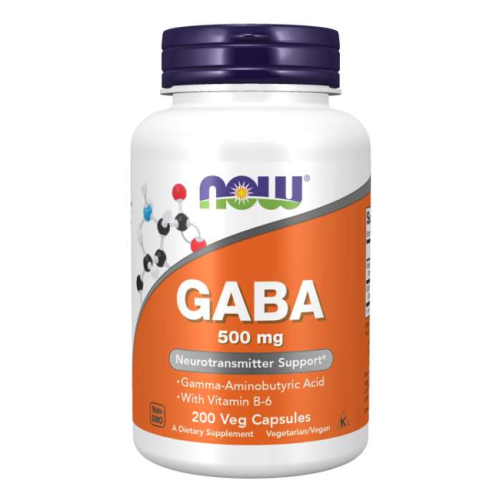 Now Foods NOW Gaba 500mg 200vegcaps