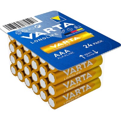 Varta BATERIE Baterie Longlife AAA 1.5V 24szt 4103301124