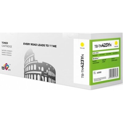 TB Print Toner do Brother TN423Y TB-TN423YN żółty 100% nowy + EKSPRESOWA TB-TN423YN