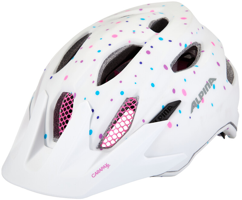 Alpina dziecięcy Carapax Jr. Kask Enduro, wielokolorowa, 51-56 cm 9702111