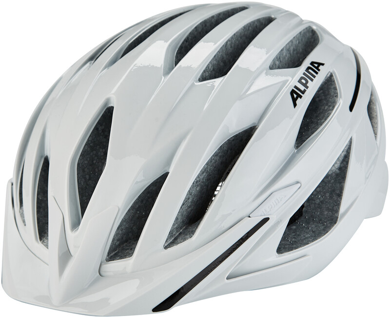 Alpina Haga Kask, white 55-59cm 2021 Kaski rowerowe 9742331