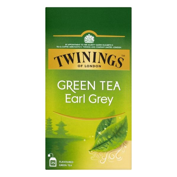 Twinings Herbata ekspresowa Green Earl Grey 25 kopert