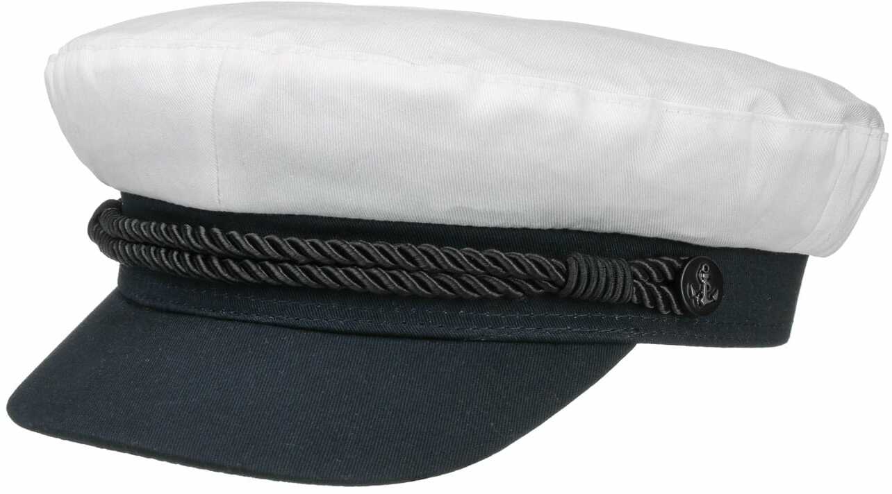 Czapka Żeglarska White Starline by Hammaburg, biały, 60 cm