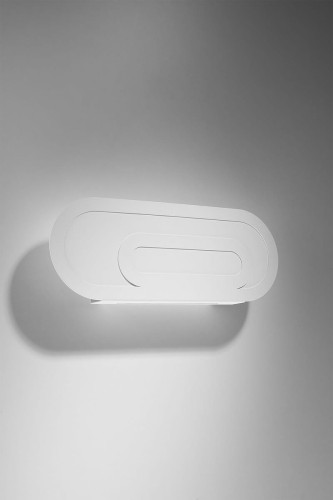 Sollux Lighting Kinkiet SACCON biały BLUE SAPPHIRE