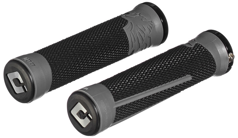 ODI MTB AG-2 Lock-On 2.1-Grafitowy, E pierścienie zaciskowe uchwyty, czarna/Grafitowy, 135 MM D35A2BH-B