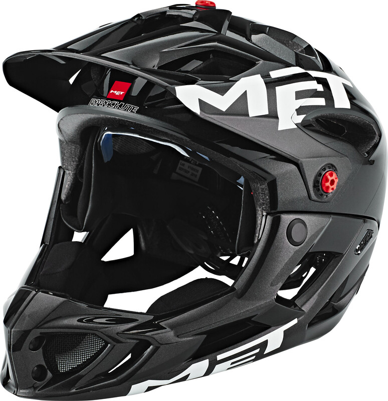 MET Parachute Kask rowerowy, anthracite/black 51-56cm 2021 Kaski Fullface i Downhill 57002217