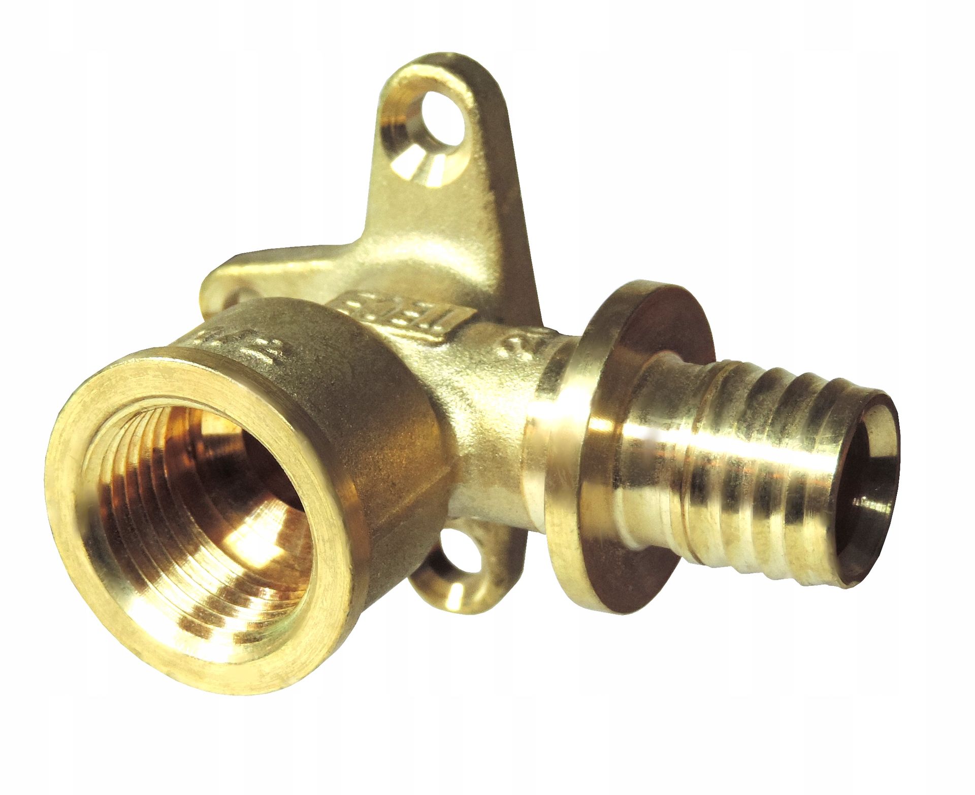 Teceflex Kolano mosiężne naścienne 20 mm x 1/2