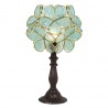 Clayre & Eef Lampa Stołowa Tiffany Kwiatki 5LL-6066