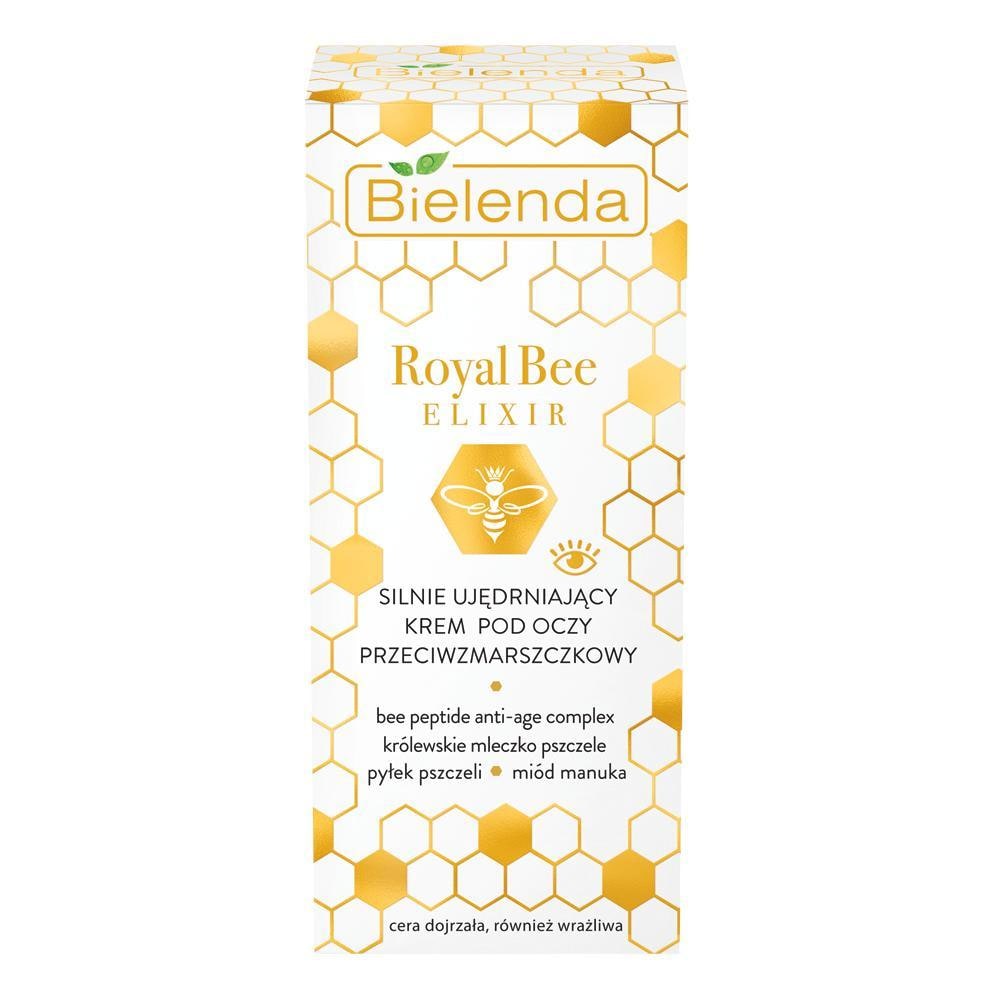 Фото - Туш Bielenda  Royal Bee Elixir - Silnie ujędrniający krem pod oczy - przeciwz 