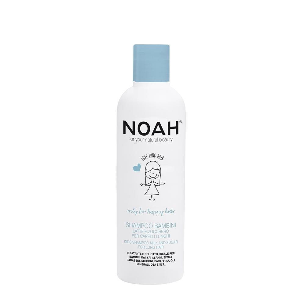 Long Hair Noah Noah Pielęgnacja włosów KIDS SHAMPOO MILK & SUGAR FOR 250 ml