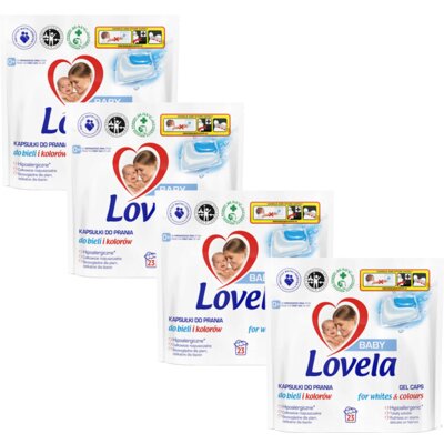 Lovela Kapsułki do prania Baby 92 szt