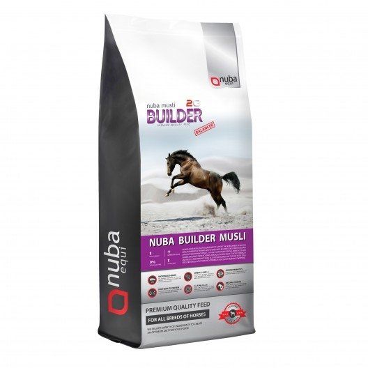 Nuba Equi Musli na rozbudowę masy mięśniowej Nuba Builder Musli 2G Balancer 20 kg -