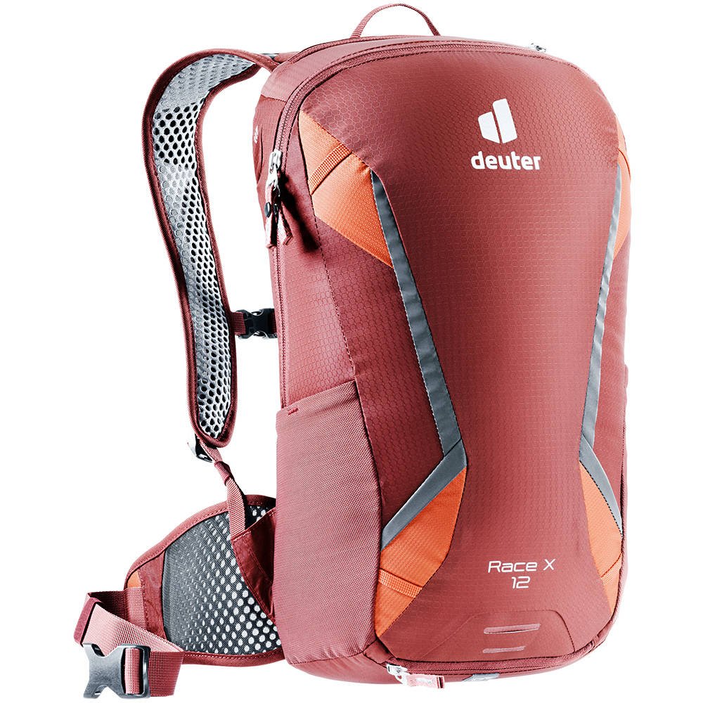 Plecak rowerowy Deuter Race X NE - redwood / paprika