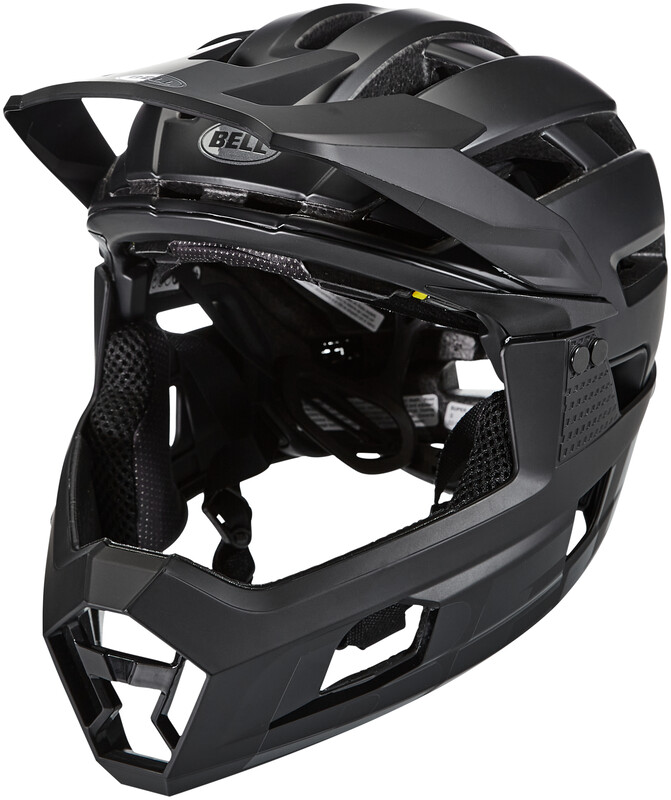 Bell Super Air R MIPS Kask, matte/gloss black S | 52-56cm 2021 Kaski MTB 210218-001