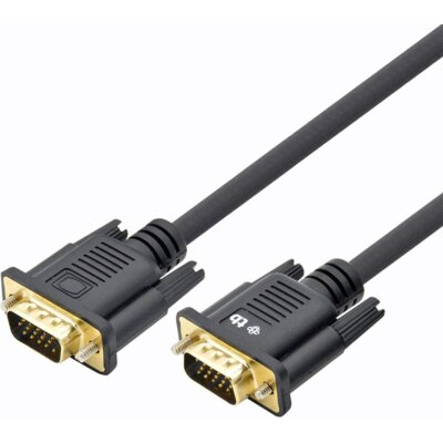 TB Kabel TB VGA 15M-15M 1.8 m., czarny pozłacany AKTBXVGAMMG180B