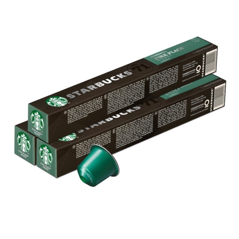 STARBUCKS Kapsułki do Nespresso STARBUCKS Pike Place Roast 3x10 sztuk 7871-uniw