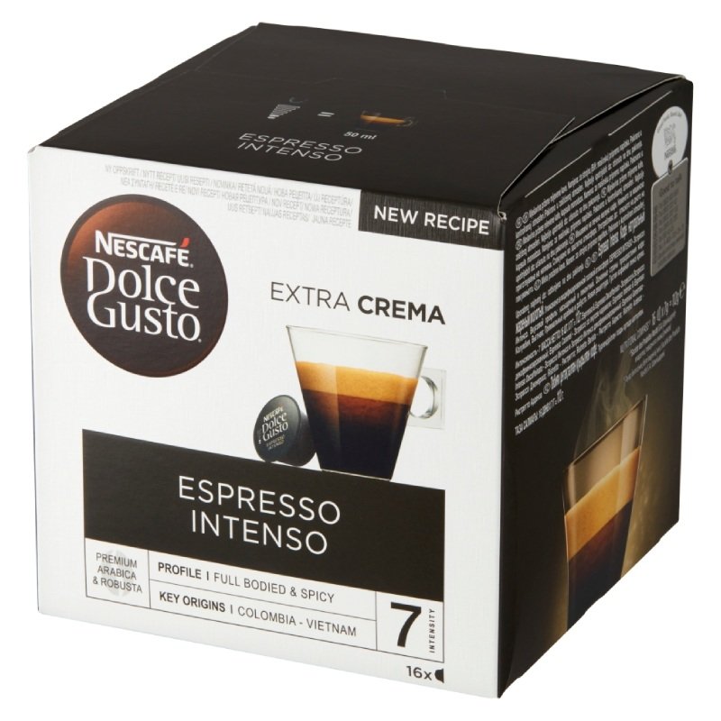 Nescafe NESTLÉ Kapsułki Dolce Gusto Espresso Intenso 16 sztuk 7613036867436