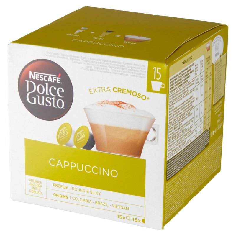 Nescafe NESTLÉ Kapsułki Dolce Gusto Cappuccino 30 sztuk 7736-uniw