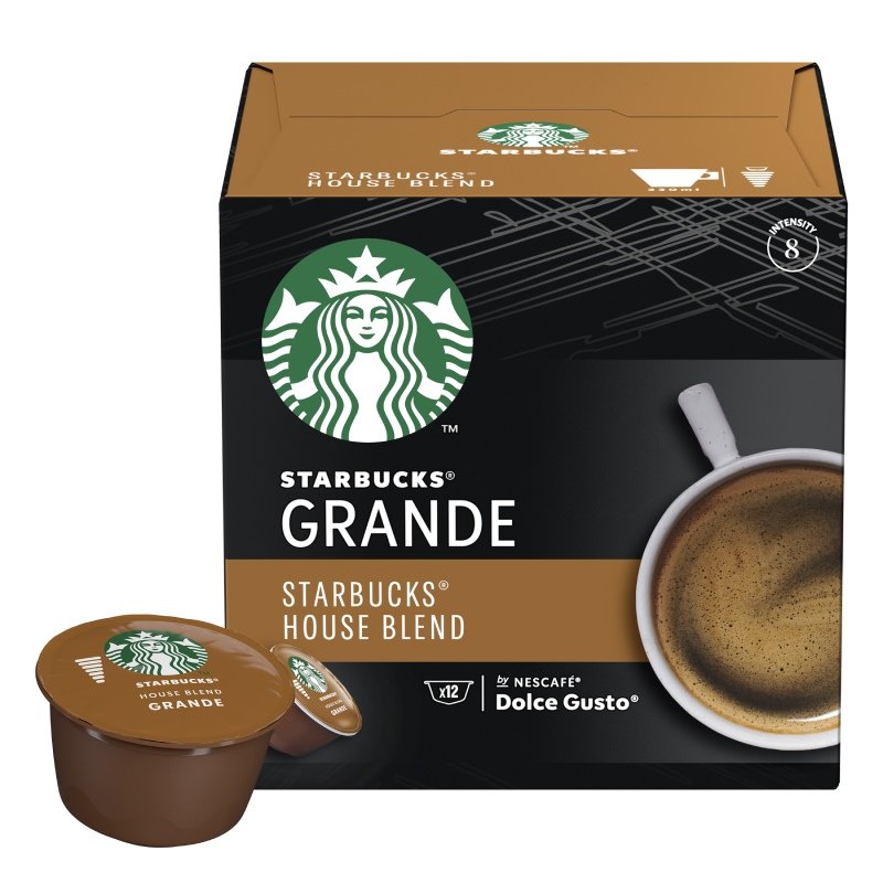 Nescafe STARBUCKS Kapsułki Dolce Gusto STARBUCKS Grande House Blend 12 sztuk 7777-uniw