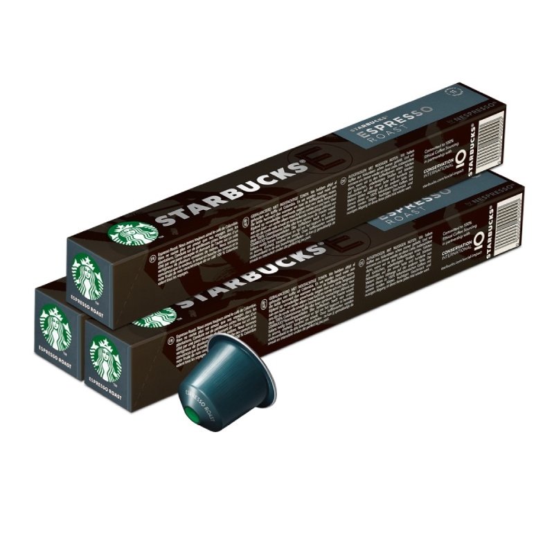 STARBUCKS Kapsułki do Nespresso STARBUCKS Espresso Roast 3x10 sztuk 7874-uniw