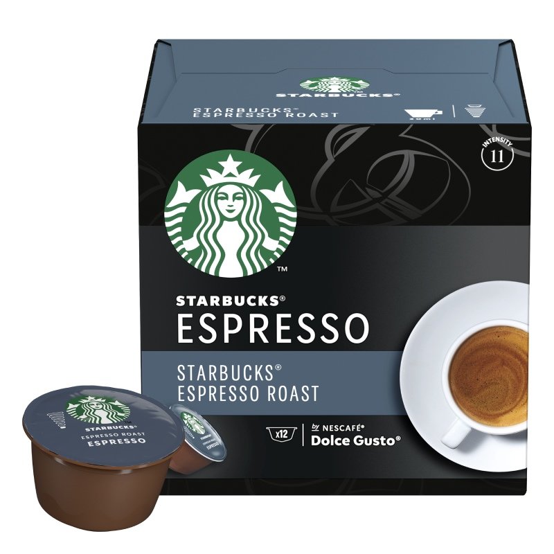 Nescafe STARBUCKS Kapsułki Dolce Gusto STARBUCKS Espresso Roast 12 sztuk 7779-uniw