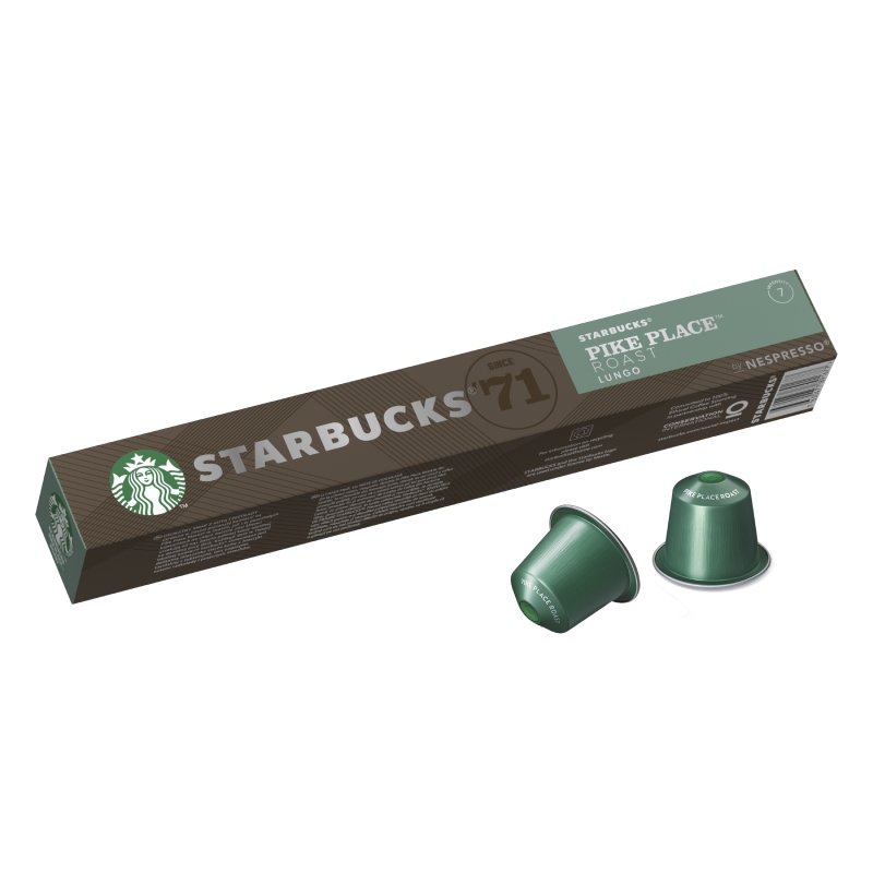 STARBUCKS Kapsułki do Nespresso STARBUCKS Pike Place Roast 10 sztuk 7780-uniw