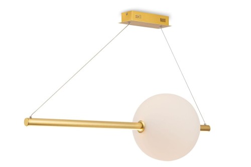 Maytoni Maytoni lampa wisząca LED Freccia 30W 2500lm 3000K złota MOD063PL-L30G3K MOD063PL-L30G3K