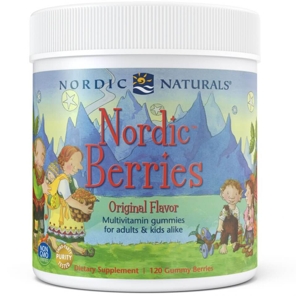 NORDIC NATURALS Nordic Naturals Nordic Berries x 120 żelków