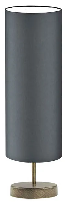 Designerska lampka nocna na złotym stelażu - T6-W15