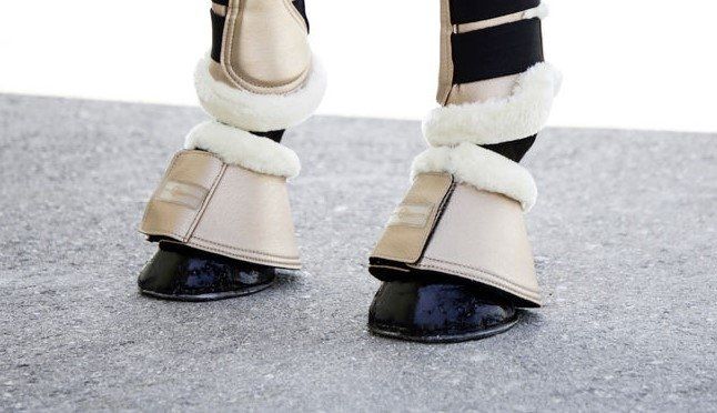 Covalliero Kaloszki z futerkiem METALLIC SS21